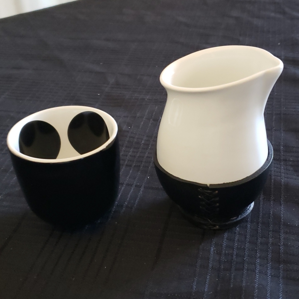 Creamer and Cup.